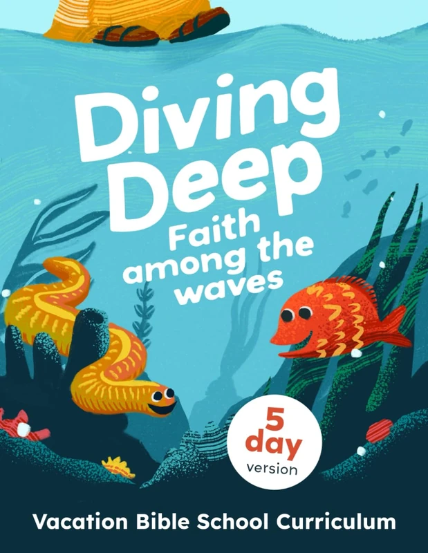 Diving Deep: Faith Among the Waves 5-Day Version: Vacation Bible School Curriculum - Image 1