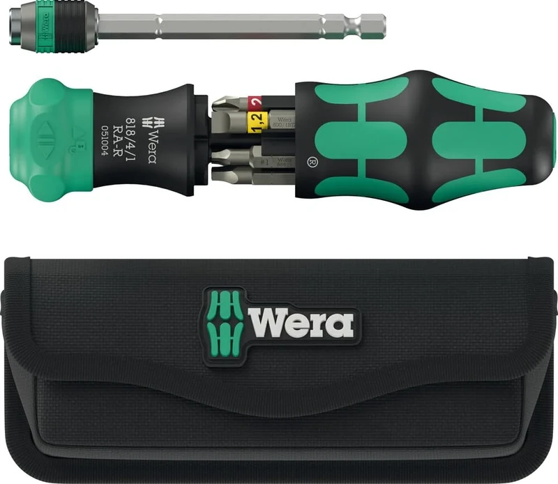 Wera Kraftform Kompakt 26 RA-R with Pouch, 6 Pieces - 05051516001