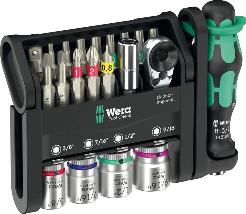 Wera Tool-Check Modular Imperial 1, 21 Pieces - 05049001001