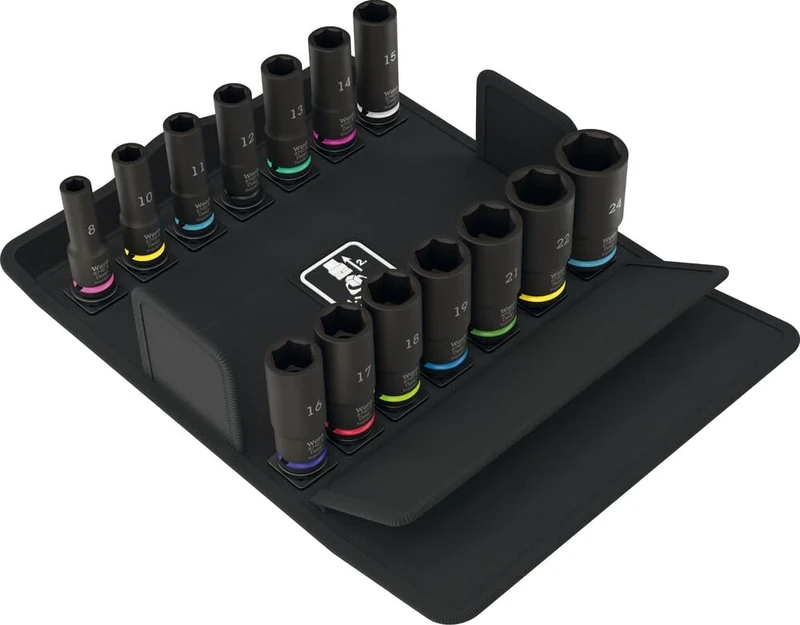 Wera 8790 B Impaktor Deep Set 1, 14 Pieces