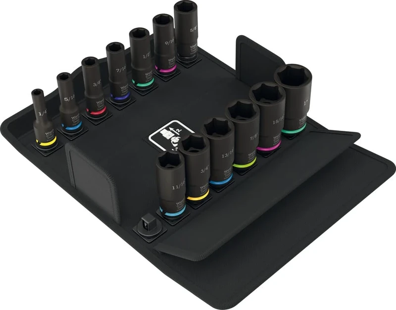 Wera 8790 B Impaktor Deep Imperial Set 1, 13 Pieces - 05005581001