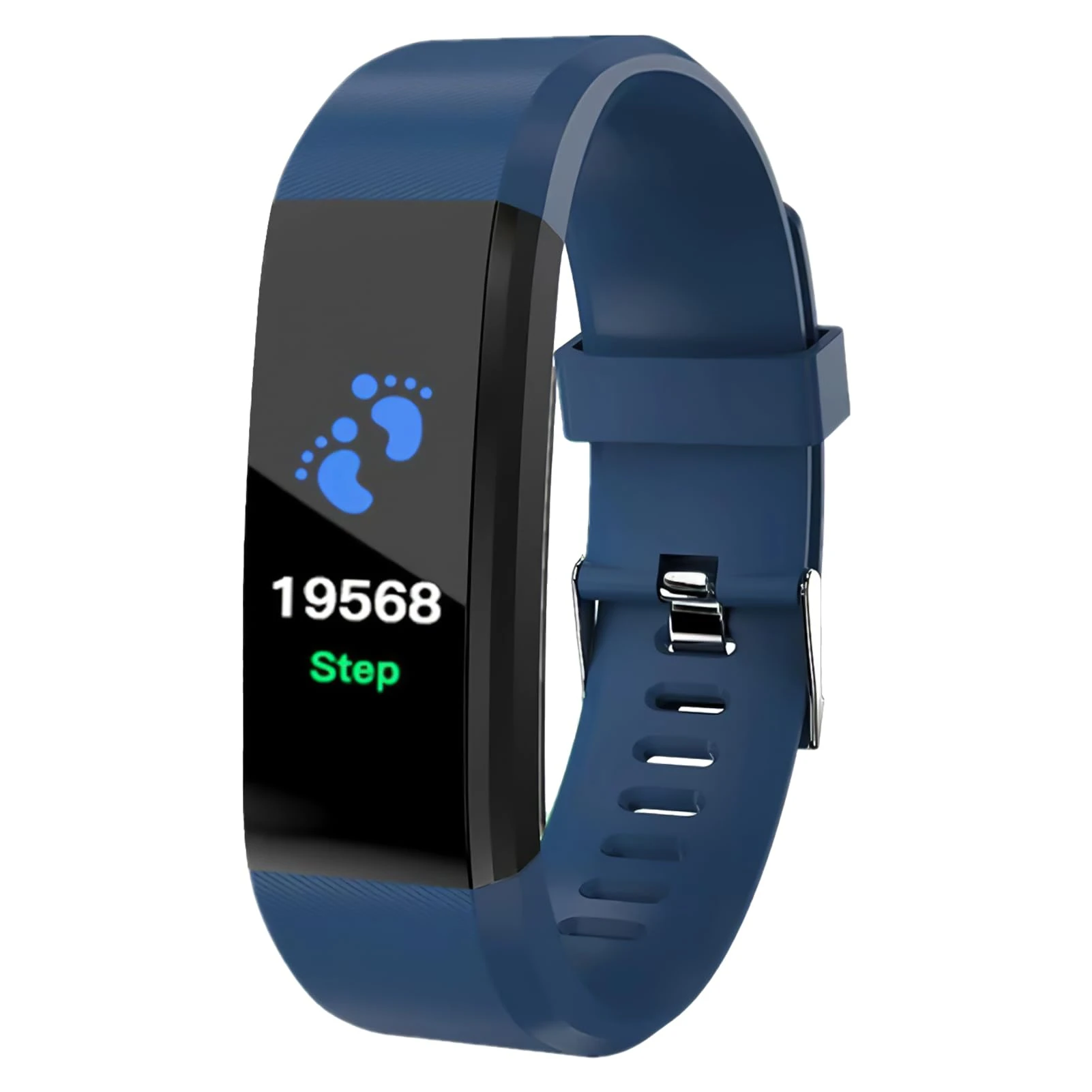 Fitness Activity Tracker Watch with Heart Rate Blood Pressure Sleep Monitor Running Step Calorie Ip67 Waterproof Pedometer Step Counter for Women Men Sports Watch for Android iOS Phones (Blue)