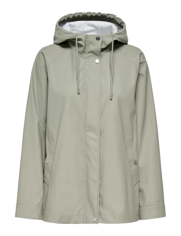 ONLY Onlelisa OTW Short Raincoat, Laurel Oak, x_s - Image 1