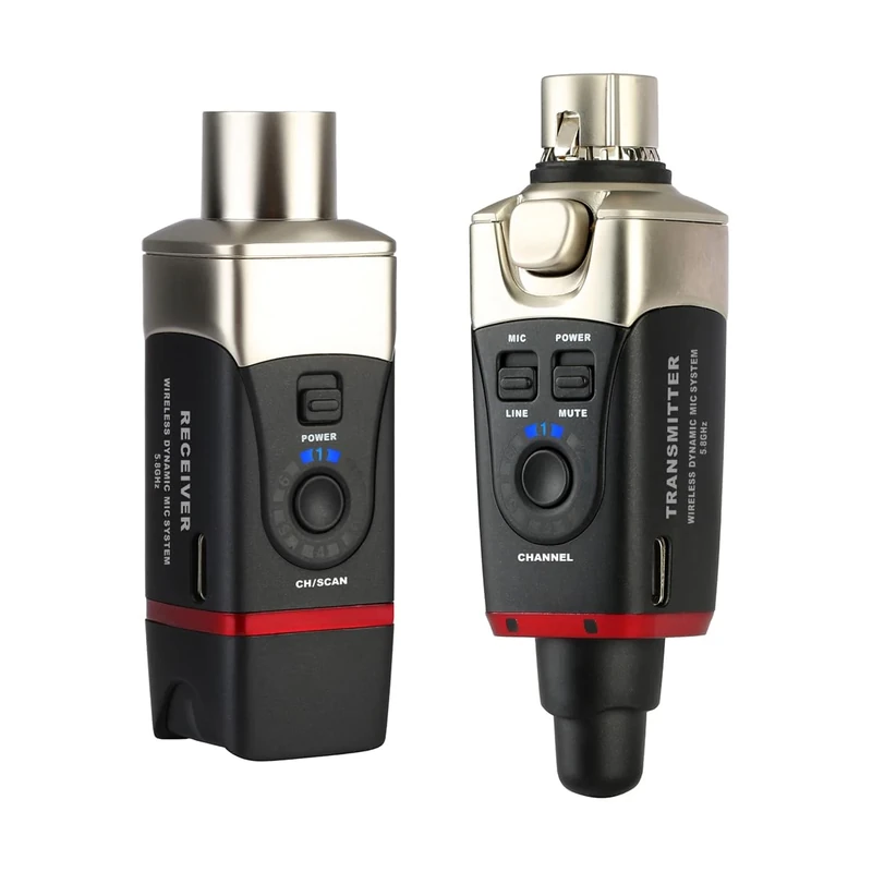 XVIVE U35-5.8 GHZ MICROPHONE WIRELESS SYSTEM - BLACK