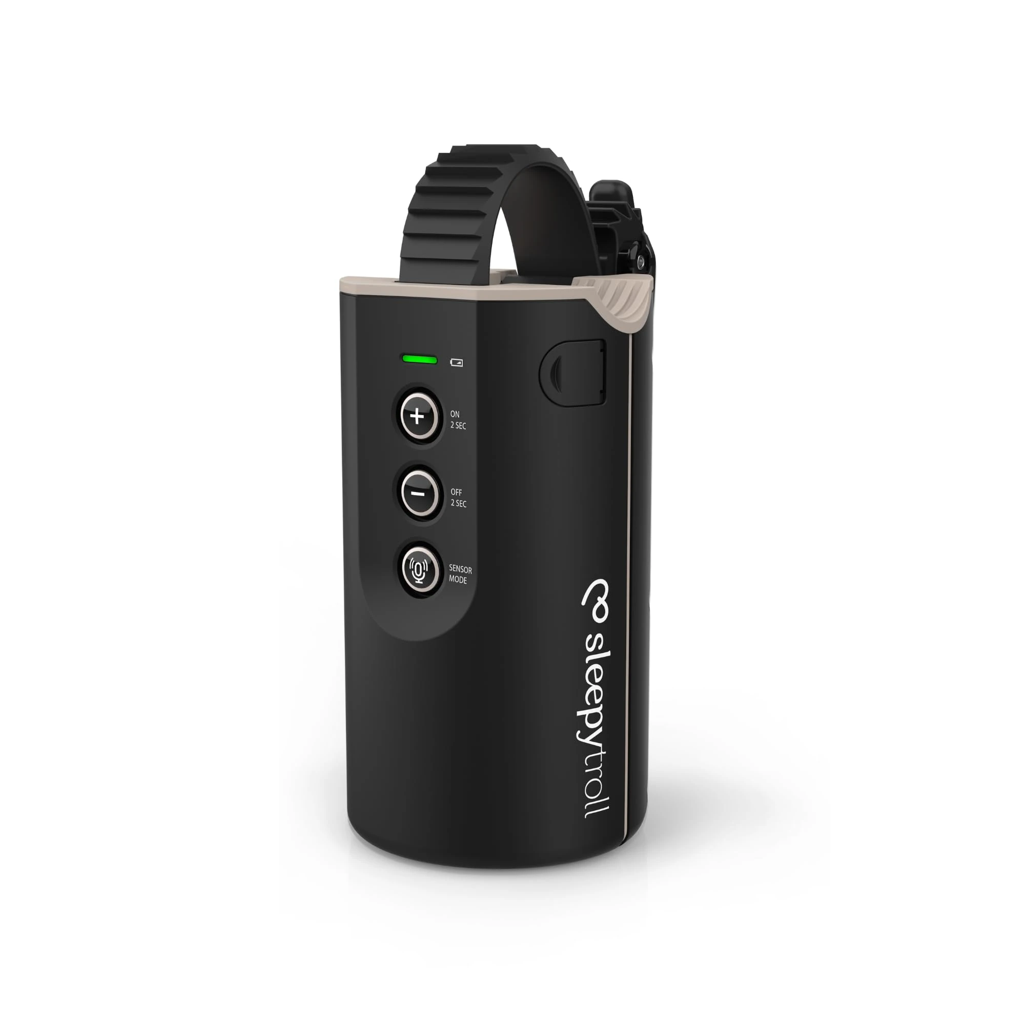 Sleepytroll Baby Rocker Gen2 | Rechargeable Rocker with Motion & Sound Sensors, App Control, 3-Hour Rocking, 12h Battery Life, CE & FCC Certified, Water-Resistant, Scandinavian Design