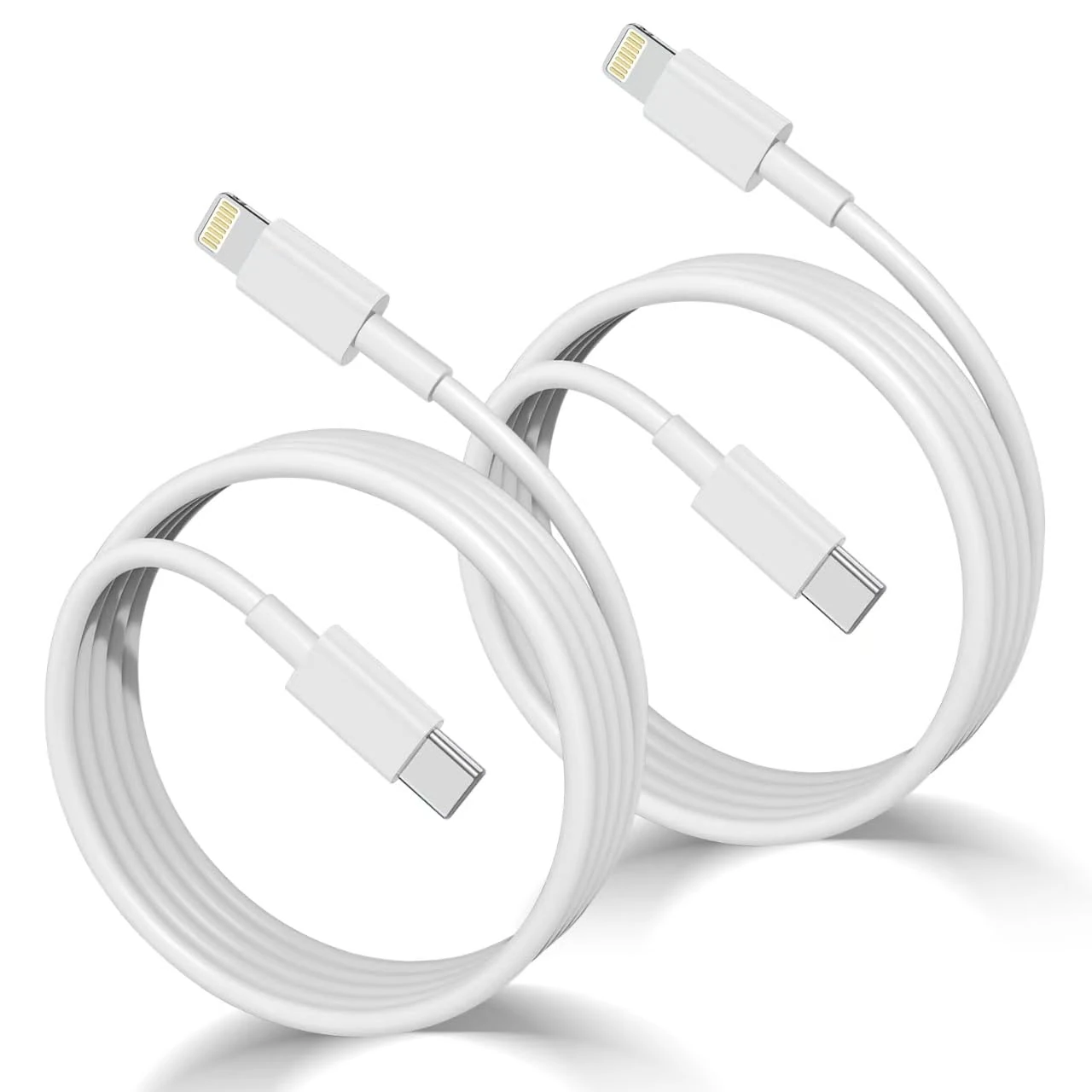 USB C to Lightning Cable 1M 2Pack [Apple MFi Certified] iPhone Fast Charger Cable USB-C iPhone charger Lead PD Charging Cable for iPhone 14 13 12 11 Pro Max XS XR 8 Plus