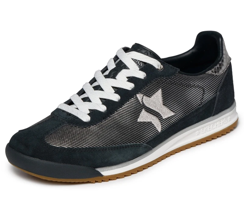 Skechers Women's SKX 92 Perfectly Shimmered, Black, 4.5 UK