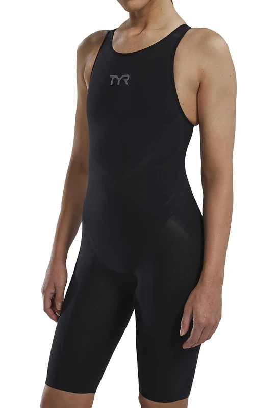 TYR Women's Venzo Open Back Tech Suit Swimsuit Competitive Racing One Piece Swimwear, Fina Approved - Image 1