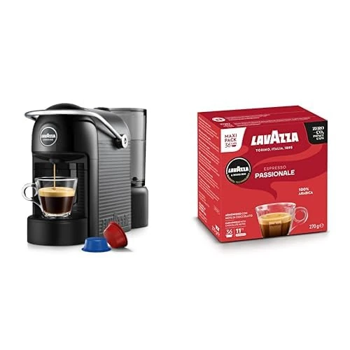 Lavazza Coffee Machine with 36 Coffee Machine Capsules