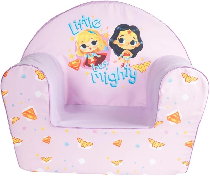 TATAWAY DC Comics Wonder Woman Childrens Armchair - Comfortable and Safe - Perfect for Children's Rooms and Play Corners