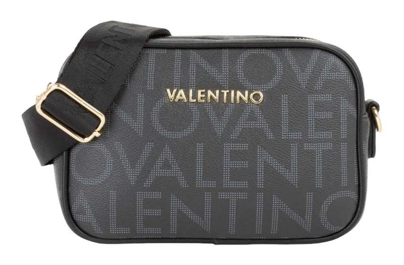 VALENTINO, Regina RE (VBS9IS15) Boron SUP Mat Plastic Camera Bag Nero (Donna)