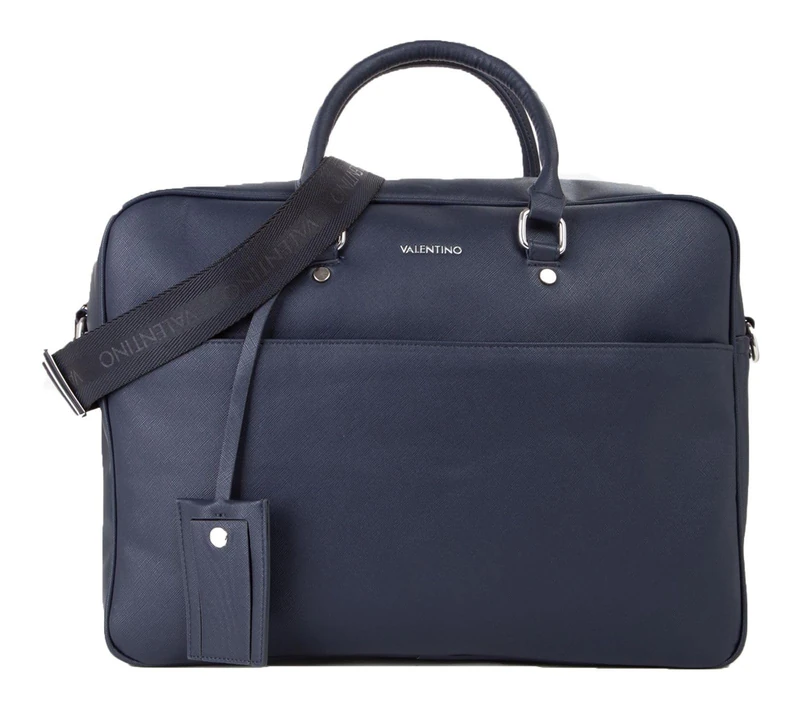 Valentino laptop bag with laptop compartment Marnier Business Bag Blu dark blue
