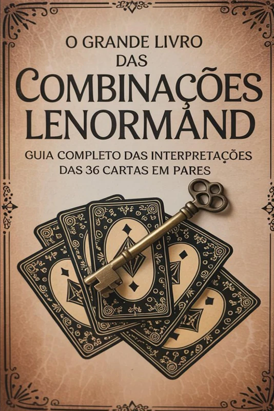 O Grande Livro das Combinações Lenormand – Guia Completo das Interpretações das 36 Cartas em Pares