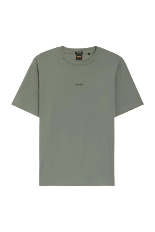 BOSS Men's Tchup 10242929 01 T-Shirt, Silver 043, S