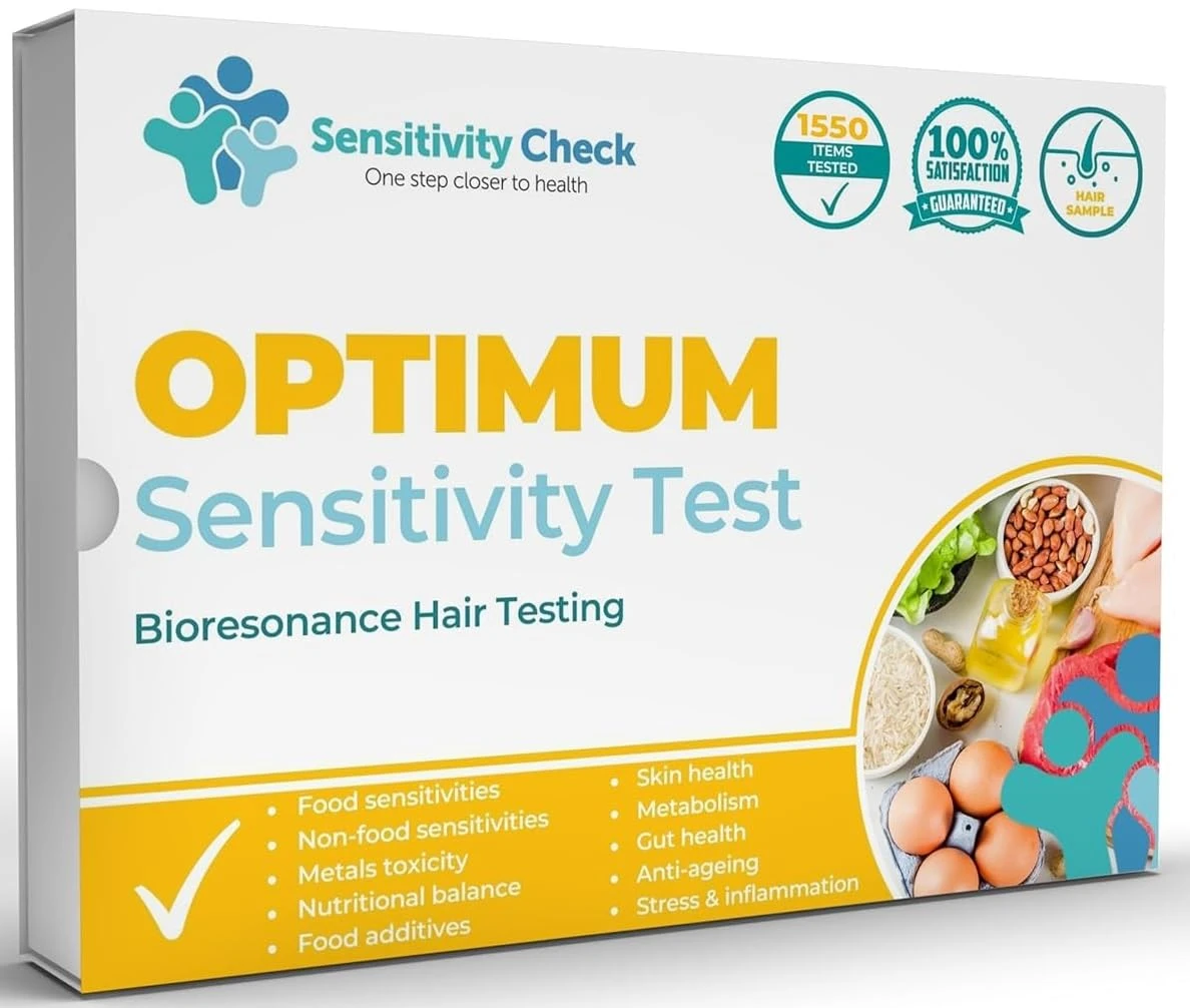 Food Intolerance Test Kit with Live Support – 1,600 Items Tested Food Allergy Test Kit for Adults – Quick and Easy Gluten, Lactose Intolerance Test kit for Adults