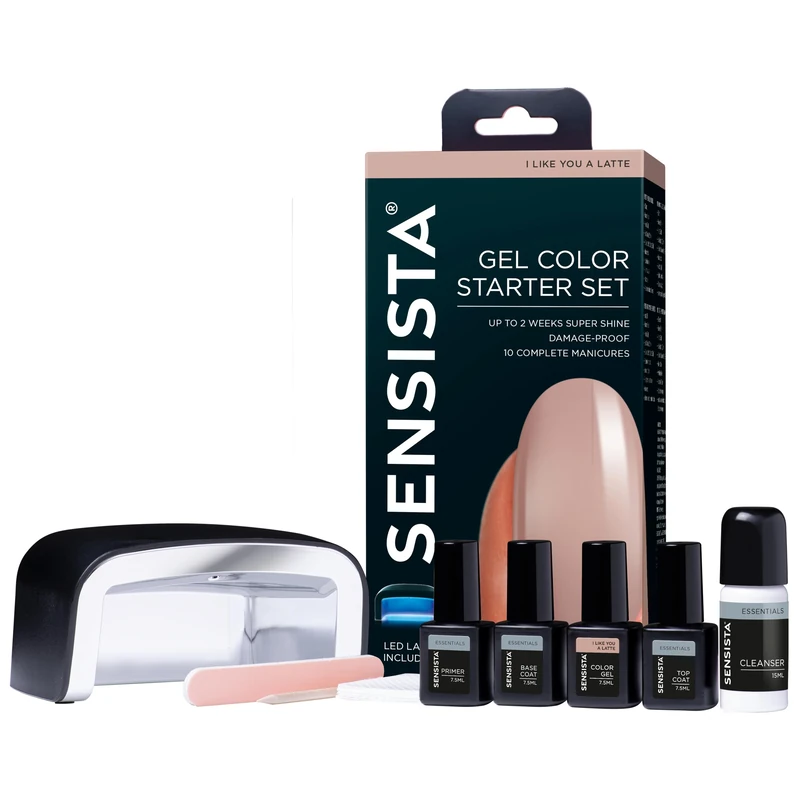 Sensista Sensista Gellak Starter Set I Like for professional use to solve complete tasks with greater efficiency with functional design and reliable finish
