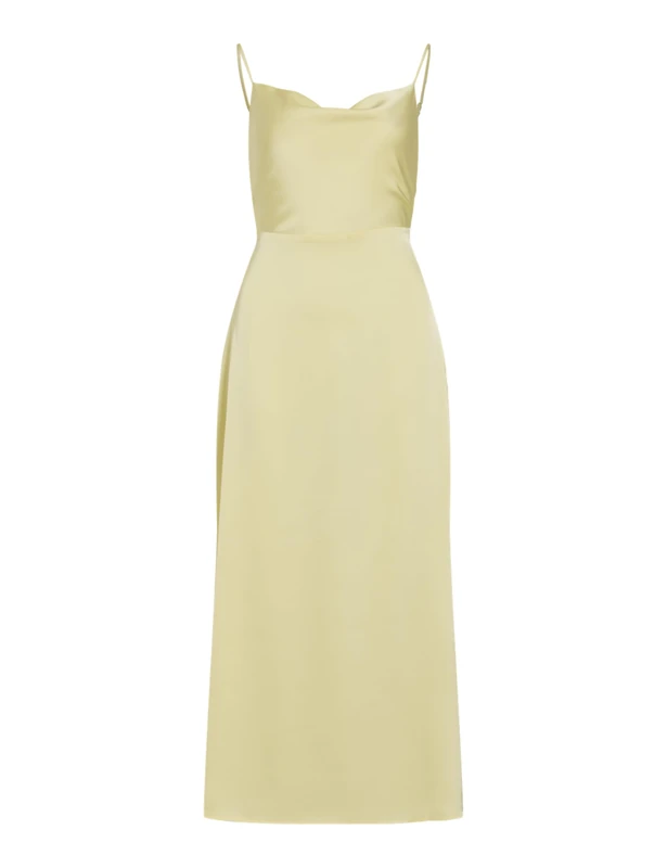 Vila Female Mini Dress VIRAVENNA Straps, Pastel Yellow 1, 12 - Image 1