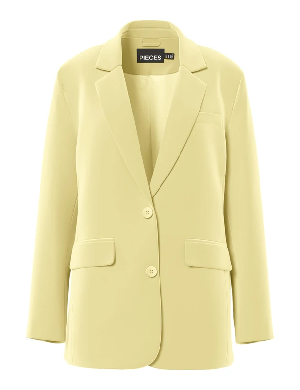 PIECES Female Oversized Blazer PCKAMIL French Vanilla - Image 1