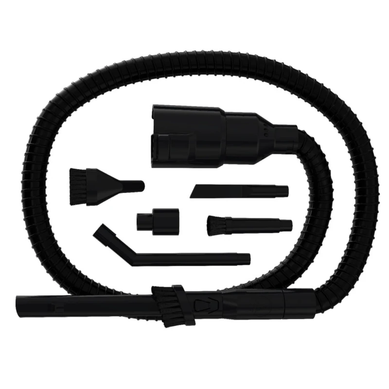 Hoover HCKHL Car Kit Vacuum Cleaner, with Flexible Hose, Hose Connector and 4 Detailing Attachments, Black, Original Accessory, Compatible HL4, HL5 Vacuum Cleaners