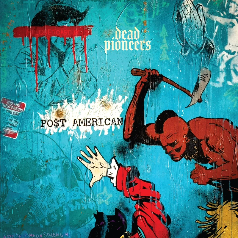 PO$T AMERICAN (Marble Curacao Colour Vinyl) [Vinyl LP] [VINYL]