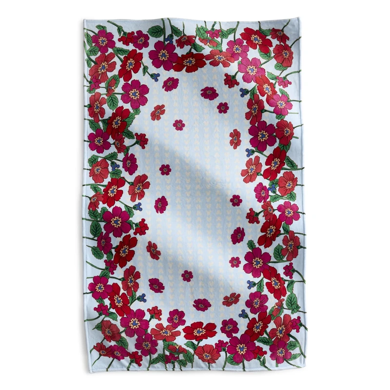 Vera Bradley Women's Disney Fleece Plush Throw Blanket, Mickey Meadow, One Size