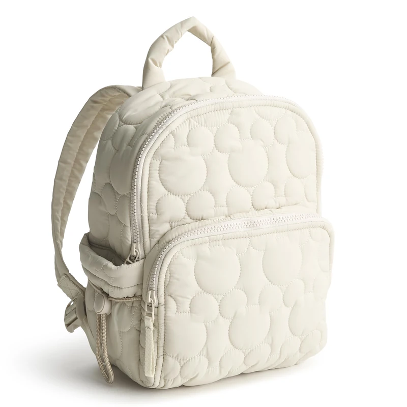 Vera Bradley Women's Disney Featherweight Small Banbury Backpack, Pumice Stone, One Size