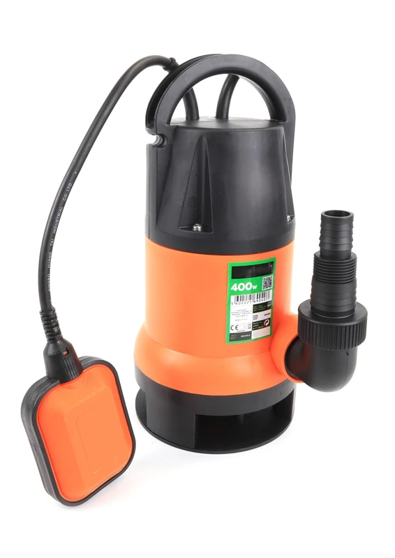 Pump - Drain of Dirty Water, 400w, Capacity of 8000 l/h, Ideal for draining. Made of Durable Materials.* - Image 1