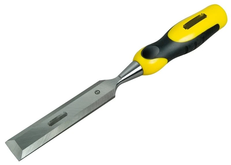 Bevel Chisel, 30mm - Forged Steel Tool, Ideal for Cutting and Roughing Work on Wood and Metal, Durable and Sturdy.* - Image 1