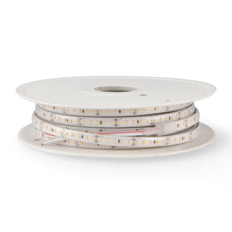 Levitantes LED Strip - 24V DC SMD2835, 20 m, 120 LEDs/m, 1200 lm/m, 4000K, White PCB, IP65, Ideal for Indoor and Outdoor Lighting*
