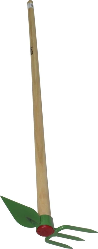Hoe - Garden Tool with 3 Tooth Pole Made of Steel, Ideal for Tilling and Cultivating The Land*