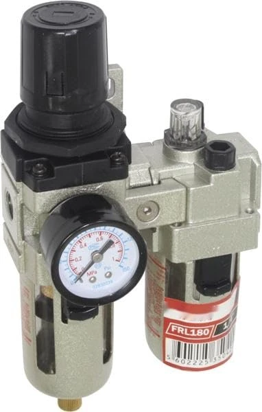 Filter + Pressure Regulator - Flow Control Device, Ensure Stable Pressure, Durable Construction, Easy Installation, Suitable for Power Tools.* #*