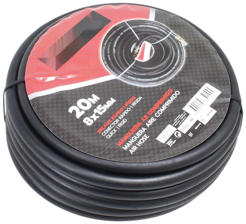 Rigid Compressed air Hose, 20 m – Made of Durable Material, Ideal for Heavy Duty, Flexible and Durable. *