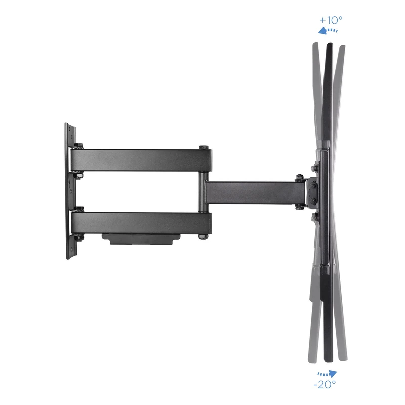 levitantes Bracket - Bracket for Screens from 37 to 70 Inches, Adjustable Tilt and Swivel, Black, Ideal for Wall Mounting and Space Optimization.* #*