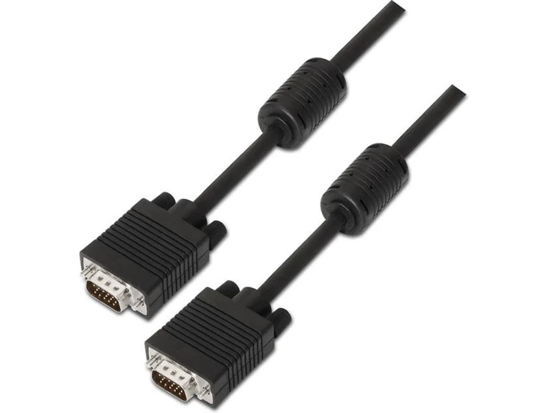 Levitantes svga cable - HDB15/M cable with ferrite, 50 m length, ideal for high quality, low interference video connections.*