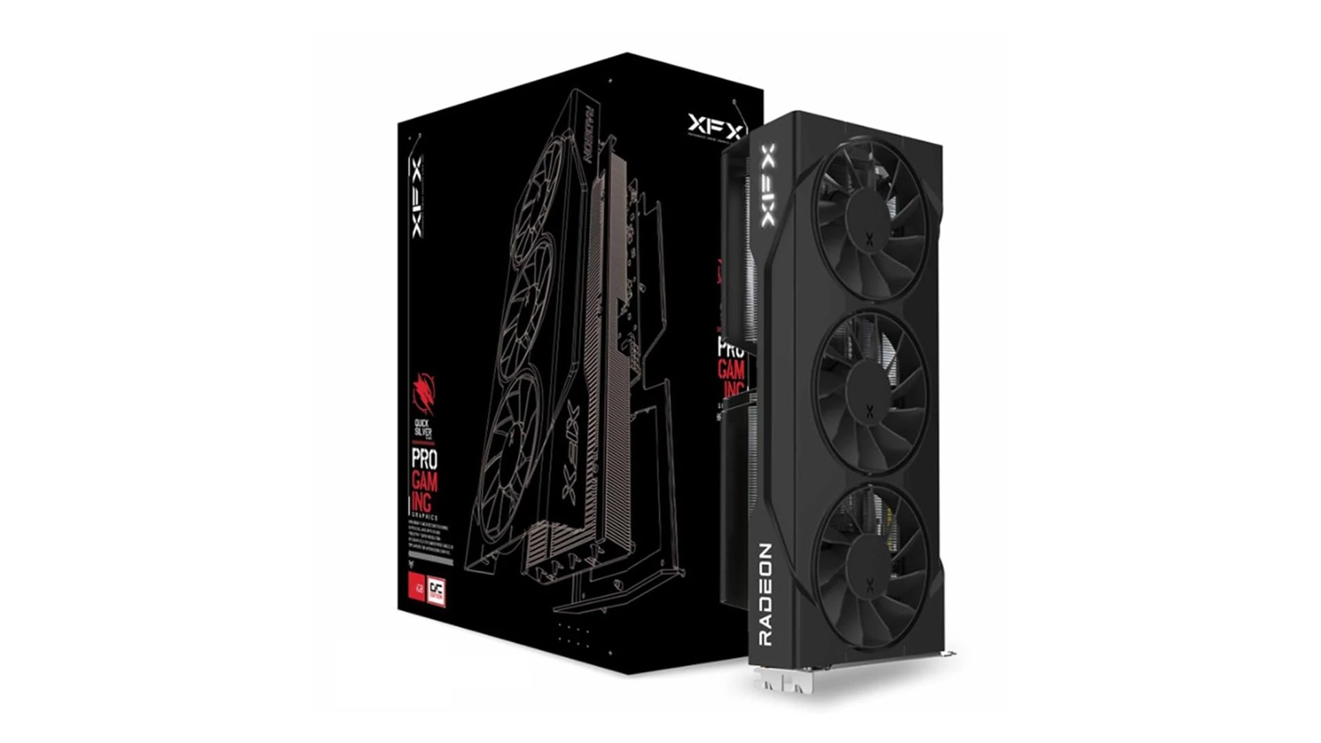 XFX Swift AMD Radeon RX 9060 XT OC Triple Fan 16GB Gaming Graphics Card (RX-96TS316BA)