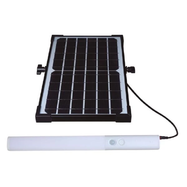 Portable LED Solar Screen with Twilight and Motion Sensor, 4000K, Ideal for Outdoor Lighting and Security