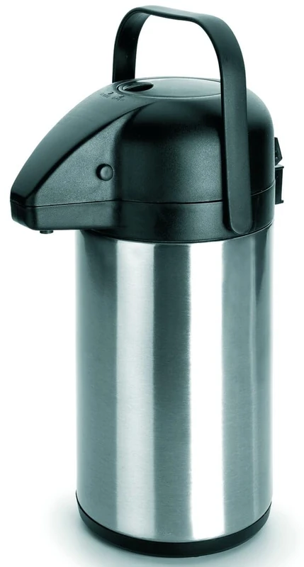 Airpot 3L Stainless Steel Flask 18/10, Resistant and Insulated, Ideal for Keeping Hot or Cold Drinks for Hours. - Image 1