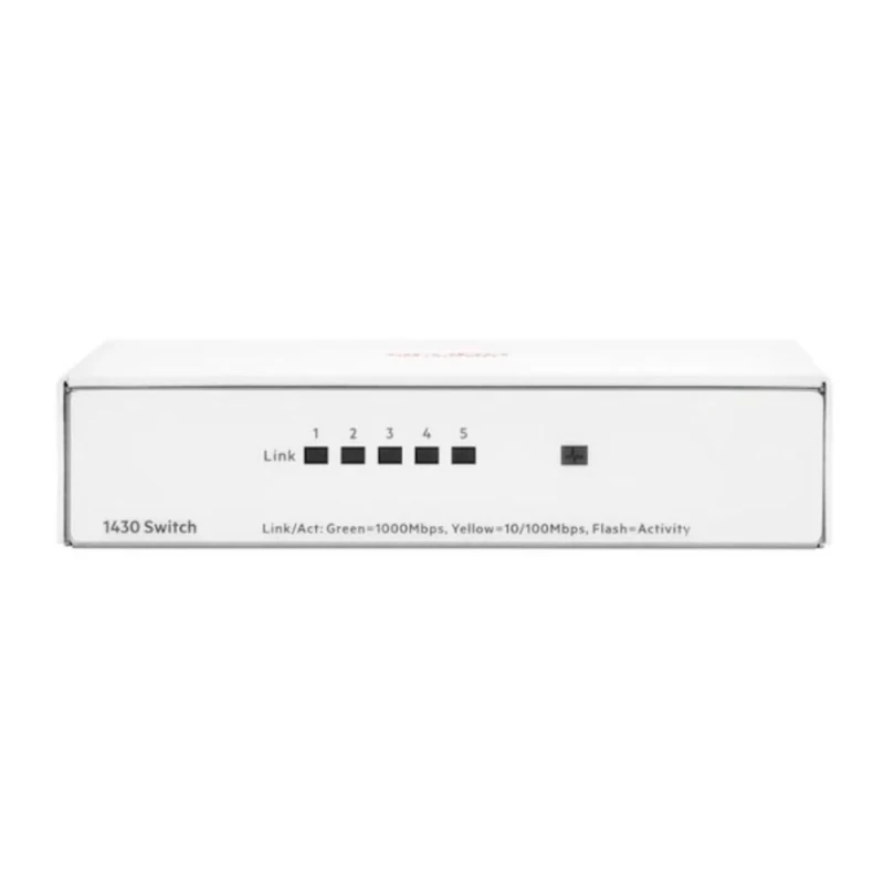 5-Port GbE L2 Switch, ideal for small networks, offers simplified management and reliable performance for fast connections.