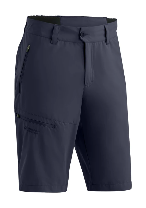 Maier Sports Nil Short Loop, Men's Hiking Trousers, Water-Repellent Outdoor Trousers for Trekking and Hiking, PFC-Free, mSTRETCH Pro 2 & Dryprotec