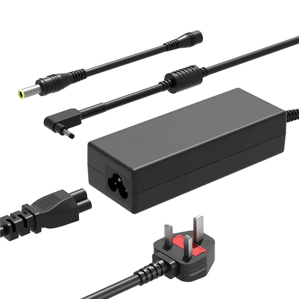 SLRIOYS 65W 45W Charger Compatible with ACER Aspire 3 5 1 15 14 V 13 R 14 Vero/Go 15 14 Switch 3 5 1 11 12 7 Spin 5 3 1 Chromebook CB3 CB5 C740 C910 C810 TravelMate P4 P2 P6 B3 X3 Extensa 15 Laptop