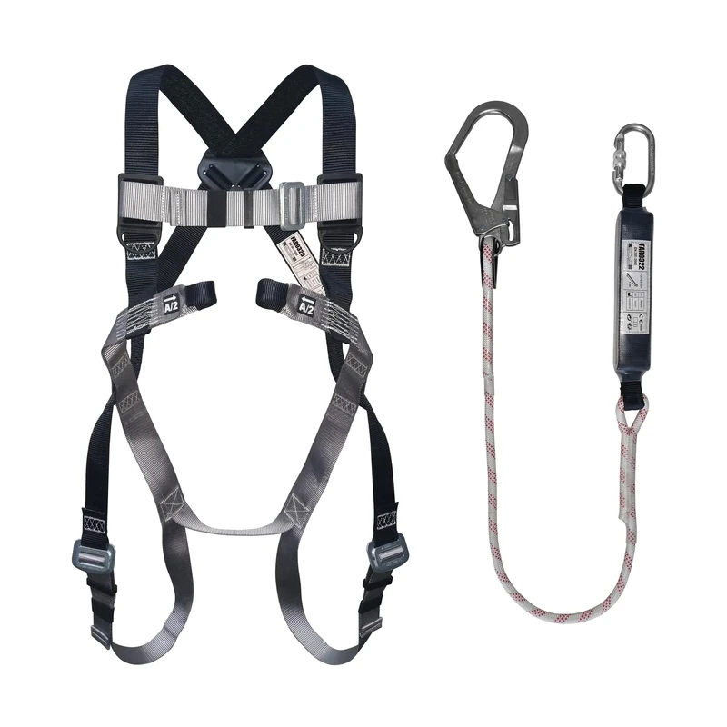 JSP Martcare® Kit Single Fall Arrest with 2-Point Harness + 1.5m Single Fall Arrest Lanyard
