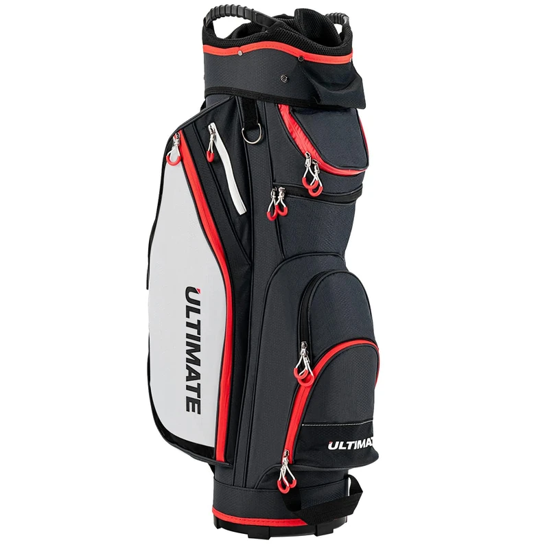 FANTASK Adult (Unisex) Golf Bag, SP37828, Black, 14 Top Way, 10.5 Inches