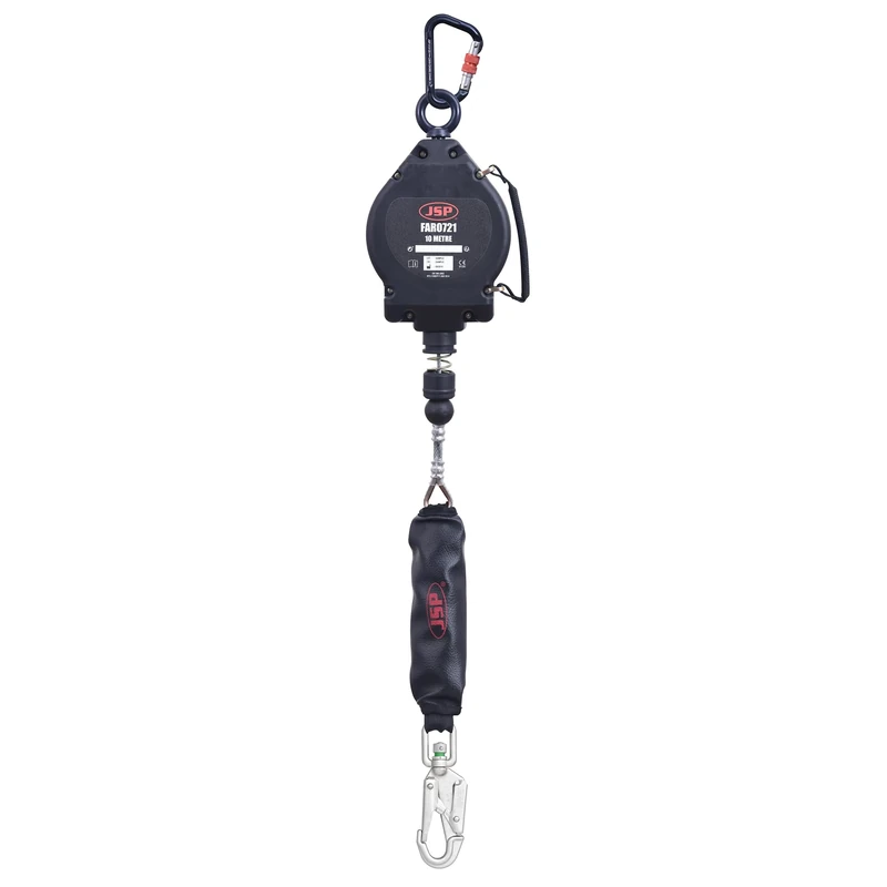 JSP 10m Wire Retractable Fall Limiter with Horizontal Use