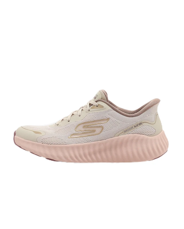 Skechers Women's GO Run Now Regent Trainers, Natural, 6 UK