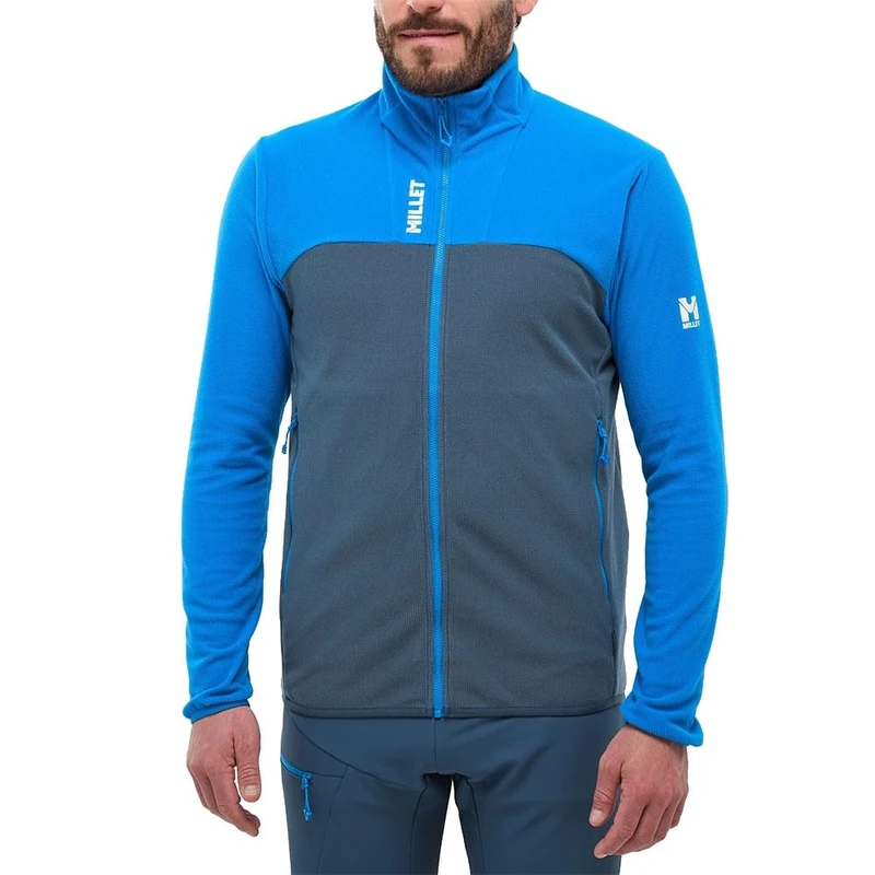 MILLET - UBIC Lightgrid Polartech Men's Fleece Jacket - Ski - Hiking - Technical
