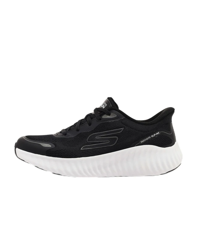 Skechers Women's GO Run Trainer, Black/White, 4 UK