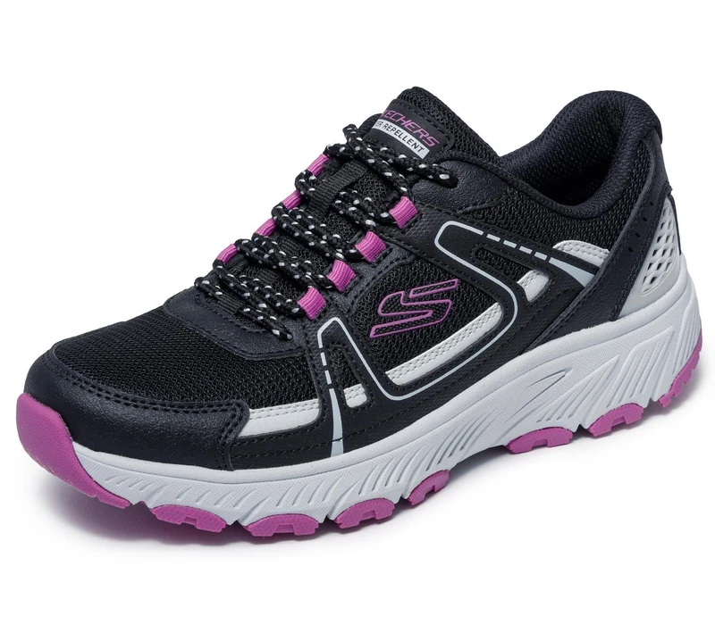 Skechers Women's Sabbaday Falls Trainer, Black, 7 UK