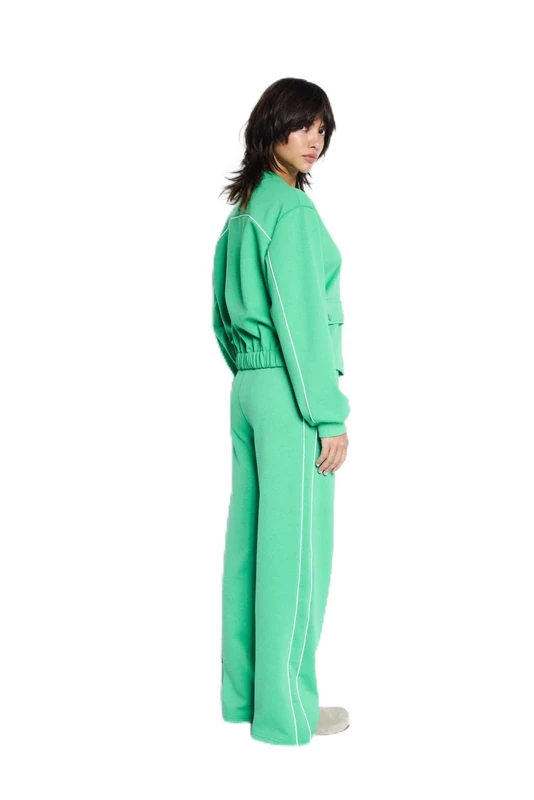 ICHI Women's Ihkate Neo Pa Trouser, 166138/Kelly Green, S - Image 1