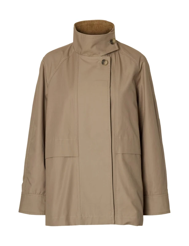 SELECTED WOMEN Slfkylie Jacket Noos, Weathered Teak, Numeric_36