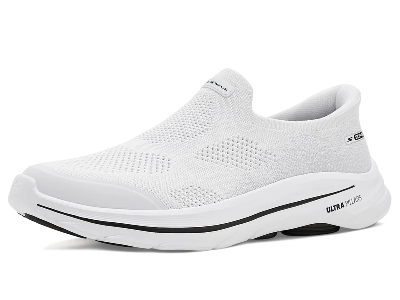 Skechers Women's Slip-Ins: Go Walk 8 Nova Trainer, White, 7 UK